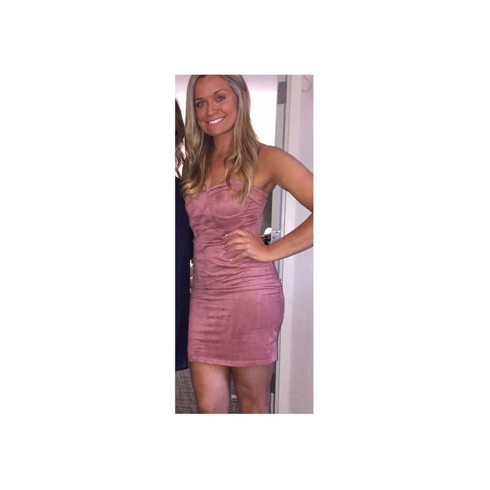 Mauve short dress!